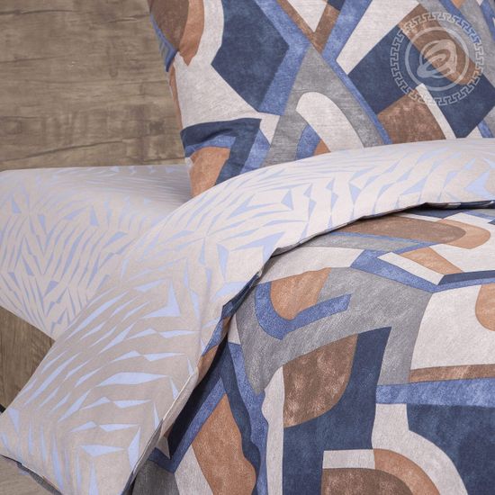 Семейный комплект постельного белья Деним бязь