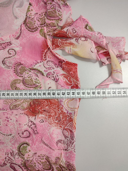 Блузка с цветами 48 размер