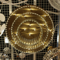 Люстра Cloyd BROTIGAN-A C32 / Ø60 см - латунь (арт.10699)