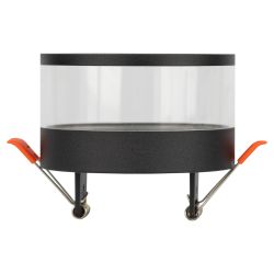 Светильник встраиваемый ЭРА KL82 BK под лампу GX53 черный