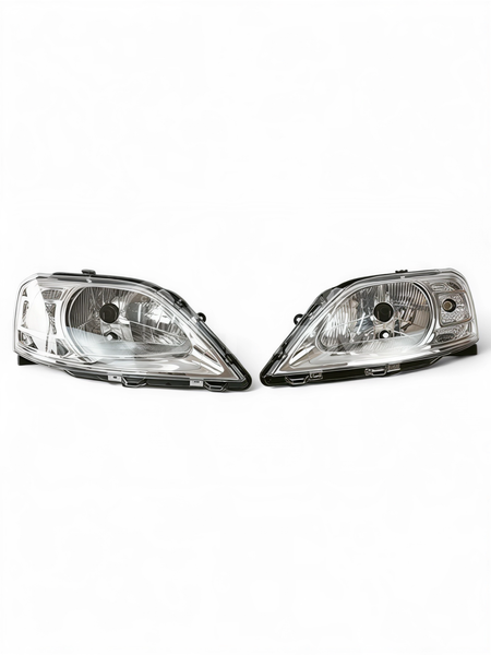 Фары Лада Ларгус передние хром маска, лев., прав. комплект