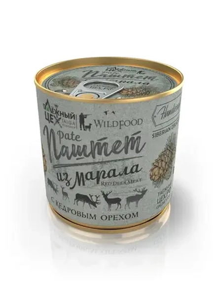 Паштет из марала с кедровым орехом ТАЁЖНЫЙ ЦЕХ, 250 г