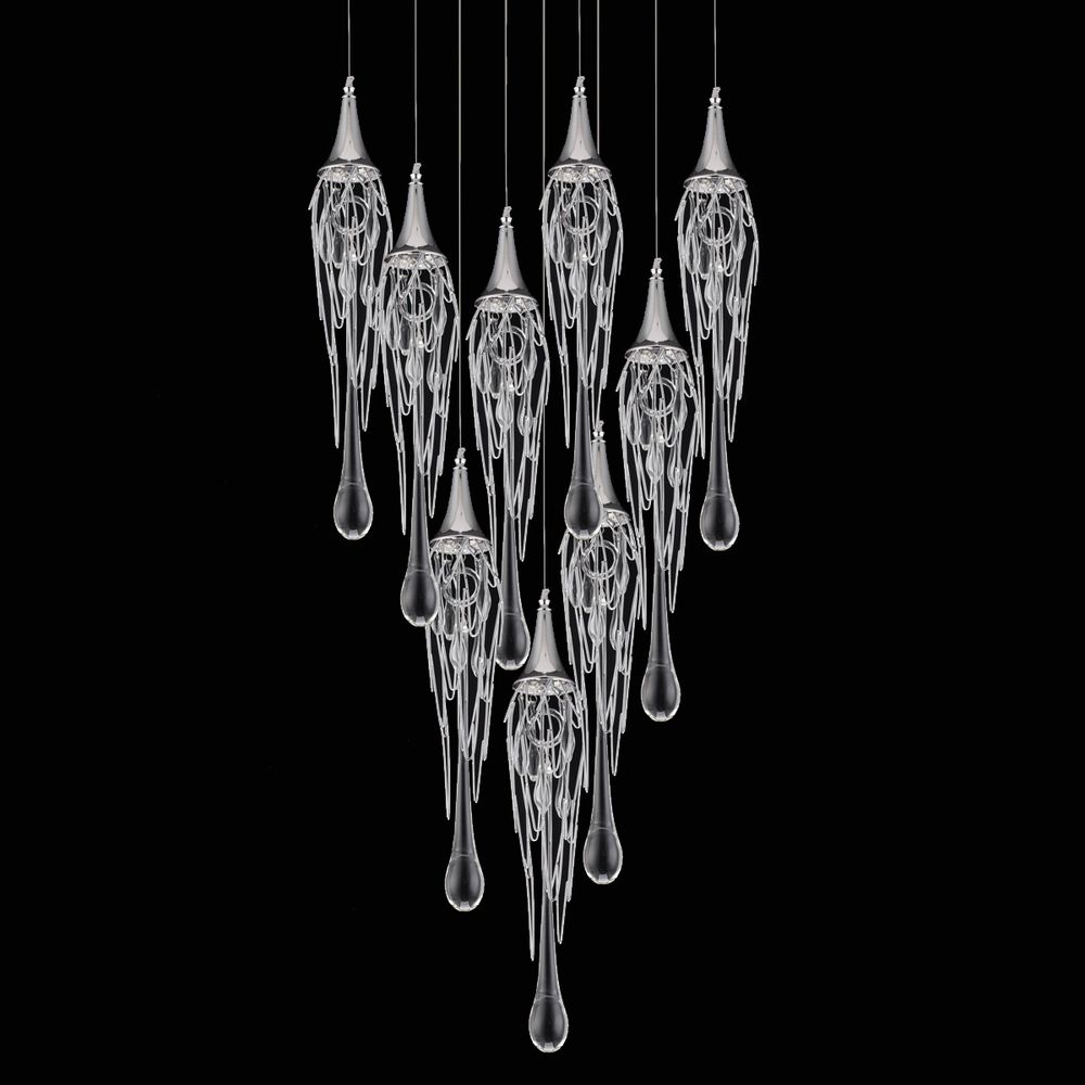 Подвесной светильник Goddess Tears 9 chrome