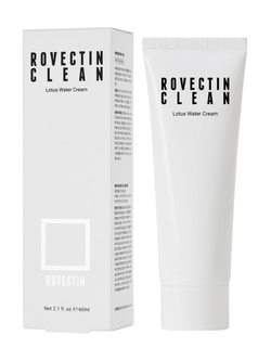 Rovectin Clean Lotus Water Cream лёгкий увлажняющий крем с экстрактом лотоса