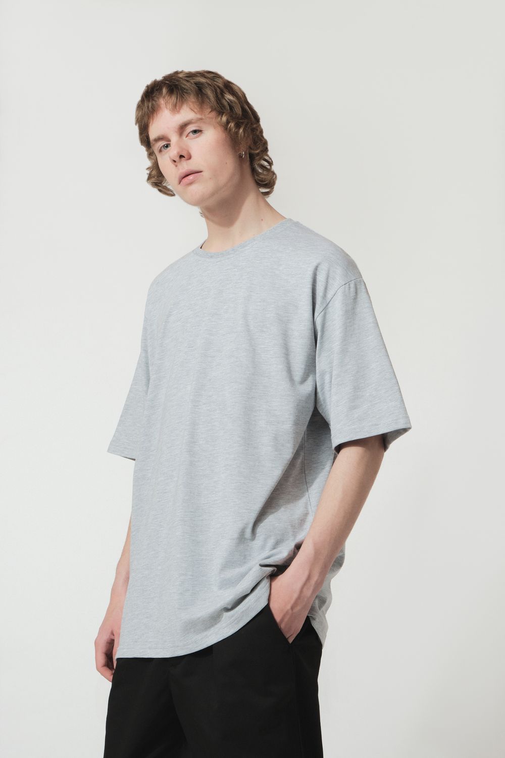 Футболка FOS Серая Мужская