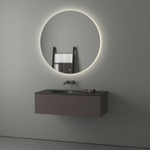 Зеркало Evoform с LED-подсветкой 27 W Ø100 см Сенсорный выключатель Нейтральный белый свет