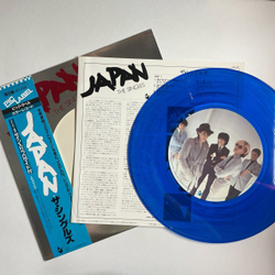 Винтажная виниловая пластинка LP Japan The Singles (Japan 1981) (Blue Vinyl)