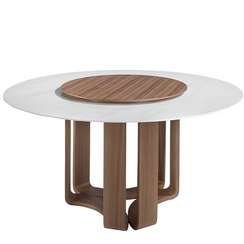Обеденный стол Angel Cerda 1137, Ø150 см, керамика
