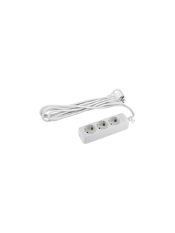 Удлинитель 3х10м с заземл. 16А IP20 U-3e-10m-3х1 ПВС 3х1 Эра Б0028373
