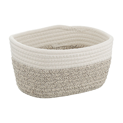 Корзина для хранения Bergenson Bjorn Filis 20х15х11см кремовая/светло-бежевая