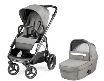 Коляска 2 в 1 Peg Perego Veloce TC Culla Grande City Grey