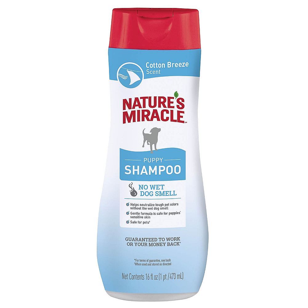 Nature's Miracle Шампунь для щенков с контролем запаха, 473мл Nature's Miracle Шампунь для щенков с контролем запаха, 473мл