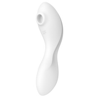 Белый вакуум-волновой вибростимулятор 16,5см Satisfyer Curvy Trinity 5+