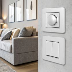 Выключатель двухклавишный Arte Milano SET16-1 SET16-1-30-2 silver