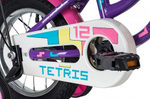 Велосипед NOVATRACK 12" TETRIS фиолетовый