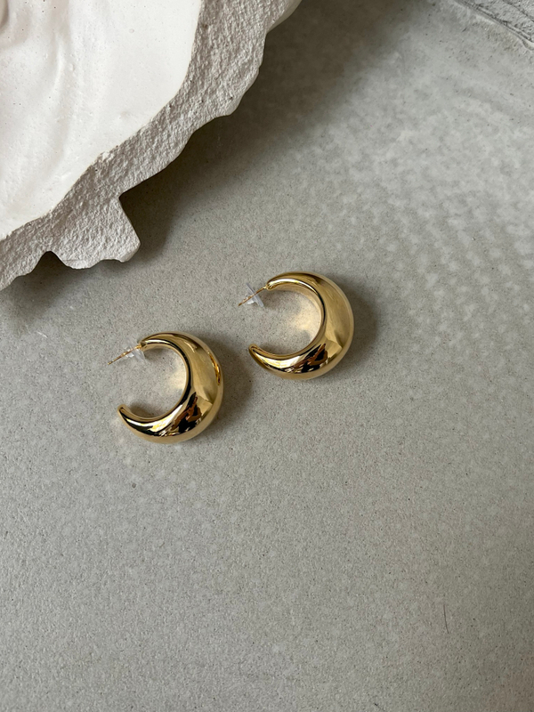 Серьги крупные