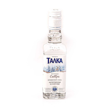 Водка Талка Легенда Сибири 0,250 мл
