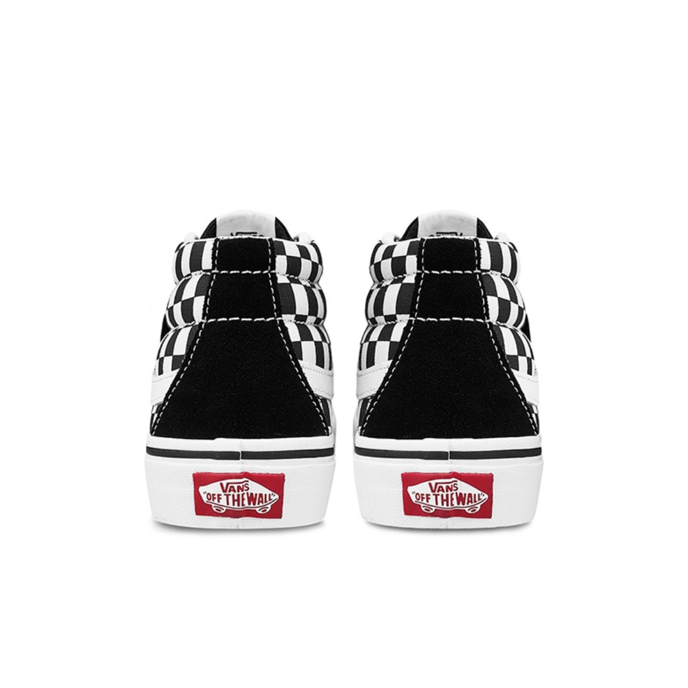 Детские кеды Vans Sk8-Mid Reissue V 'Checkerboard - Black White' VN00018THRK