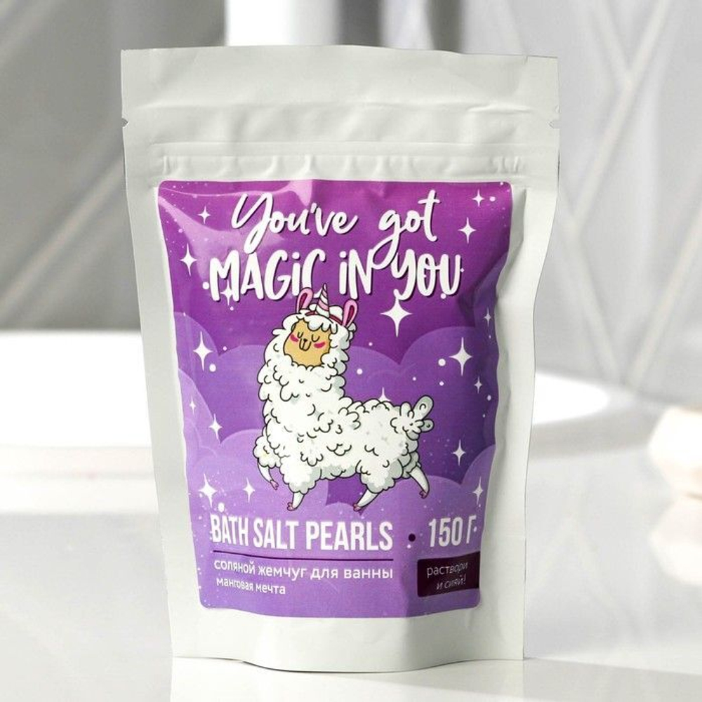 Жемчуг для ванны с ароматом манго - 130 гр.