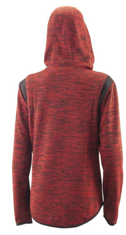 Женская Кофта теннисная Wilson Women Training Hooded Jacket II - красный