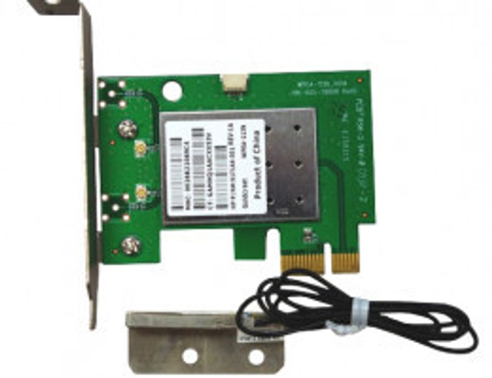 Модем HP 300Mbps Wireless 802.11b/g/n Low Profile PCIe x1 Card with Antenna 517188-001