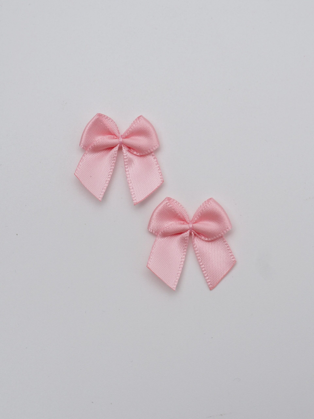 Бантик пришивной розовый 2 см