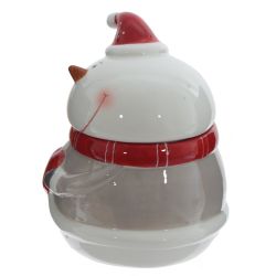 GAEM Конфетница "Веселый снеговик", 1000 мл, L14 W14,5 H19 см