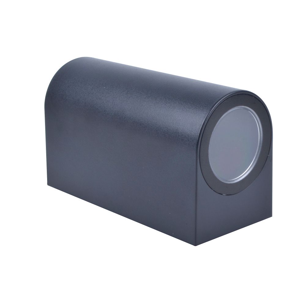 UUL-P52A 2х6W-GU10 IP65 BLACK Светильник уличный. под две лампы GU10. Архитектурный накладной. Корпус черный. TM Uniel