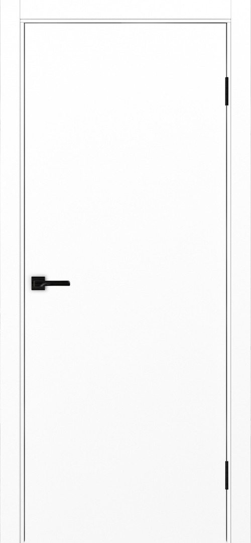 Межкомнатная дверь Optima Porte НЕАПОЛЬ 201 Чёрная кромка