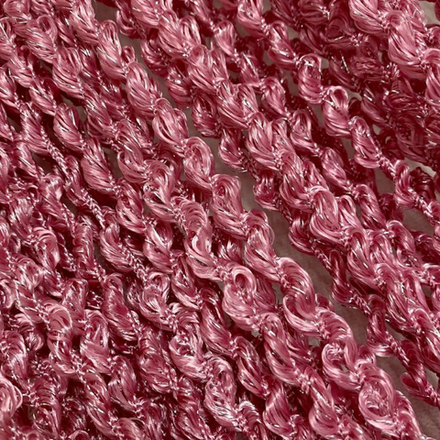 Нитяные шторы спираль - темно-розовые. Ш-300 см., В - 280 см. Арт.: 6