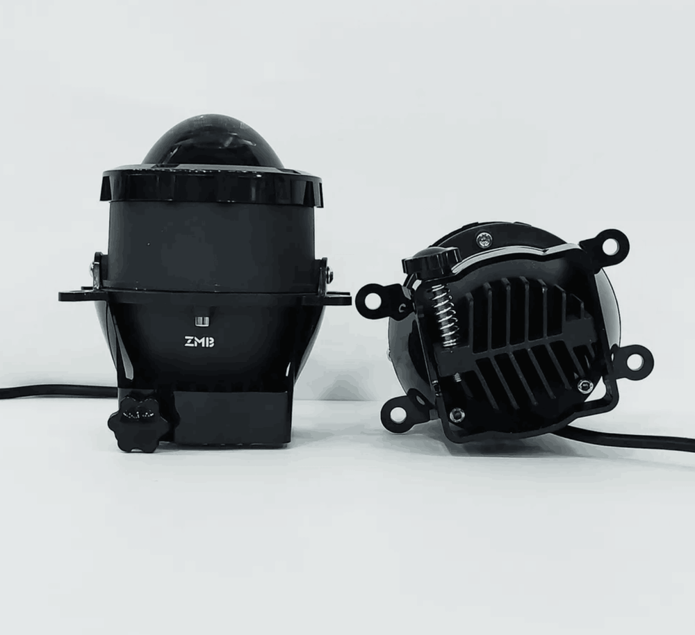 НЕТ - WD-024 / ПТФ с линзами 3" (Citroen, Ford, Mitsubishi, Land Rover, Renault), светодиодные противотуманные фары (2 шт. / комплект)