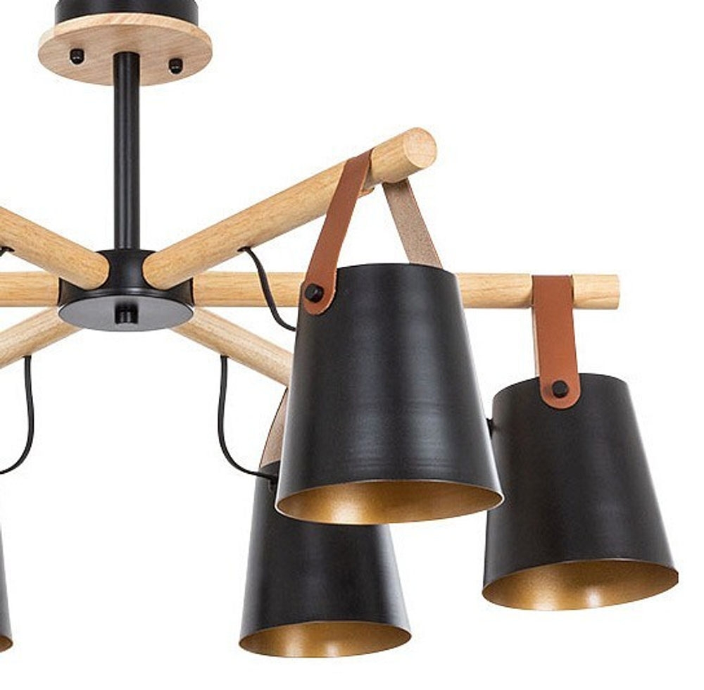 Люстра на штанге Arte Lamp A7032PL-6BK