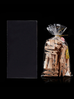 Пакеты 7х25 см БОПП 35 мкм без клеевого клапана прозрачные упаковочные