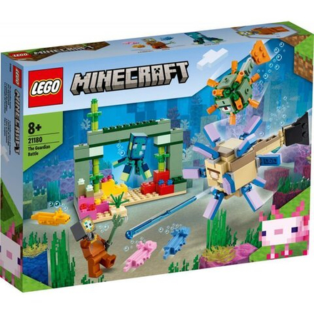 Конструктор LEGO Minecraft 21180 Битва со стражем