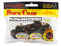 Мягкая приманка Lucky John ROCK CRAW 2.8in (72 мм), цвет 085 6шт/уп