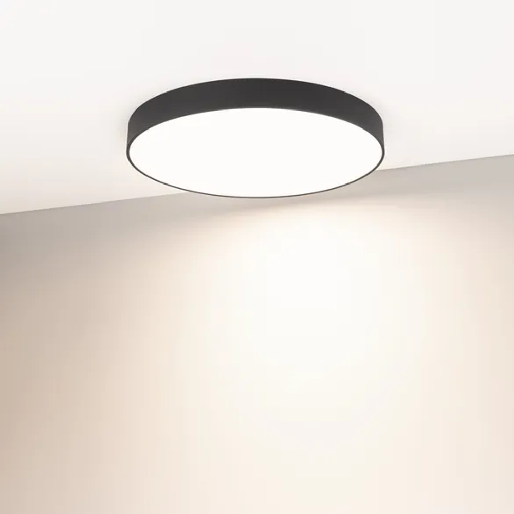Светильник SP-RONDO-R600-60W Day4000 (BK, 120 deg, 230V) (Arlight, IP40 Металл, 3 года) 034825