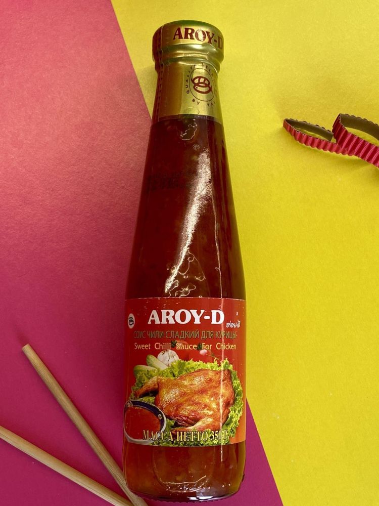 Соус Aroy-D Sweet chilli for chicken, 350 г, 3 шт