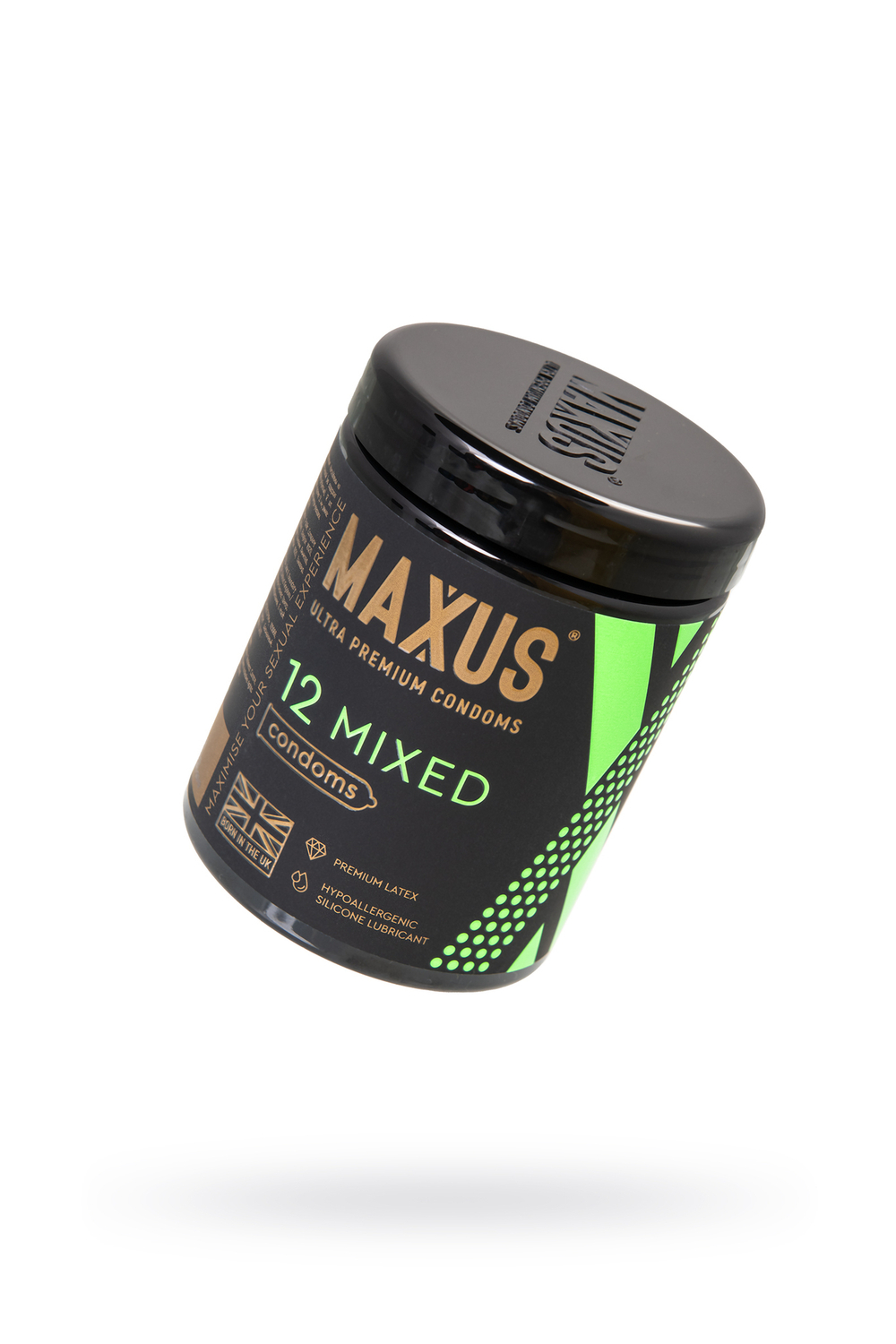 Презервативы MAXUS X-Edition Набор с железным кейсом, 12 шт