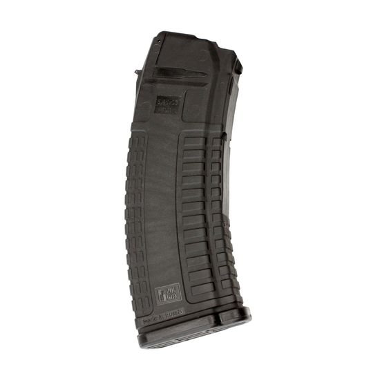 Учебный магазин с пропилом в передней стенке для АК-74 на 30 патронов 5,45х39 мм черный, производство Россия