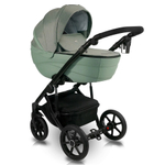 Детская коляска Bexa Ideal 2 в 1 ID 03 шалфей+шалфей кожа