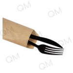 Крафт пакет для приборов с плоским дном 80*220 мм 70 г/м2 бурый, 100шт