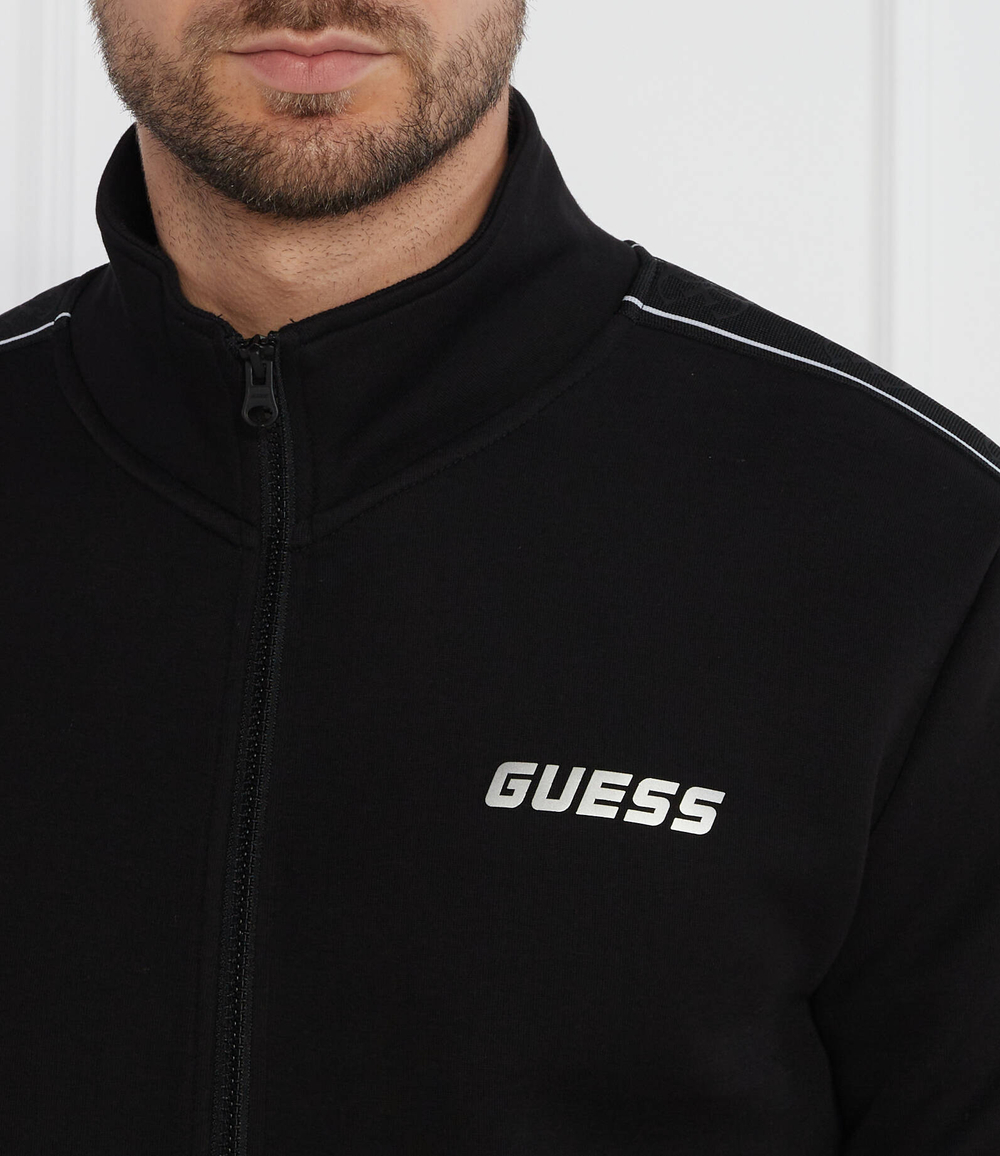 Худи MICKEY FULL ZIP GUESS ACTIVE - черный(Z2YQ10 KB3P2)