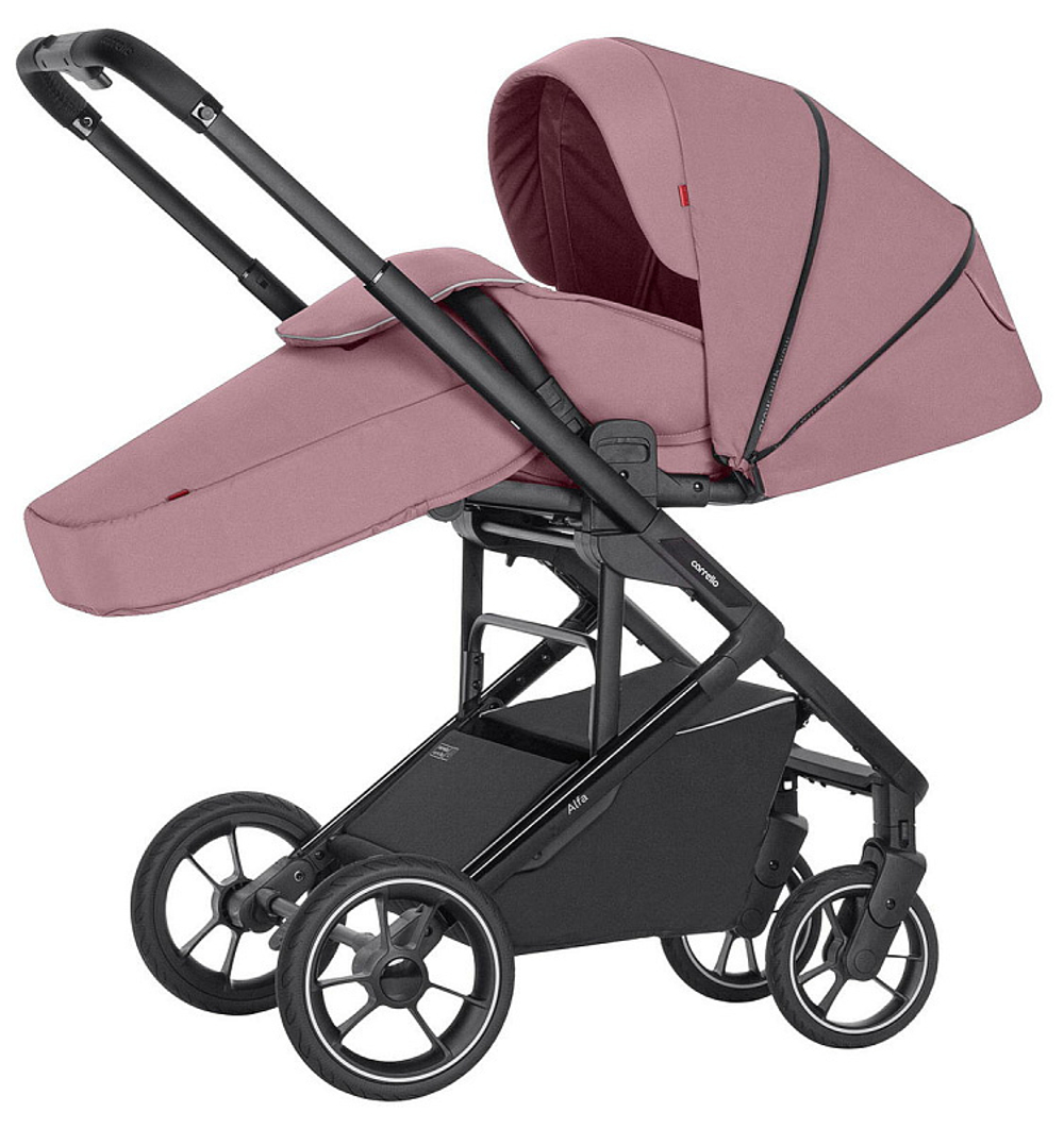 Коляска 2 в 1 Carrello Alfa CRL-6507 2024 Rouge Pink