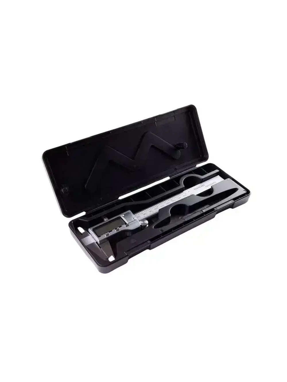 Штангенциркуль электронный металлический цифровой с глубиномером до 150 мм.