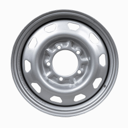 Диск штампованный R16 6.5J 5x139.7/108.6 ET40 ГАЗ, УАЗ GANZ Silver GRN16090