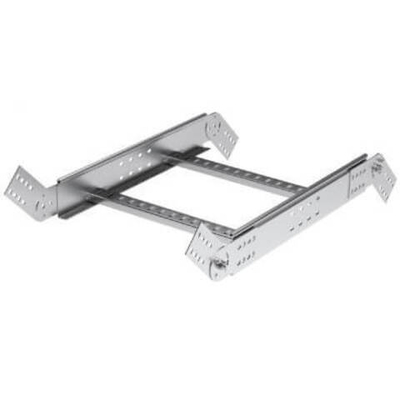 Угол вертикальный шарнирный 50х400 в комплекте с крепежными элементами и соединительными пластинами, необходимыми для монтажа, лонжерон 1.5 мм, горячеоцинкованный