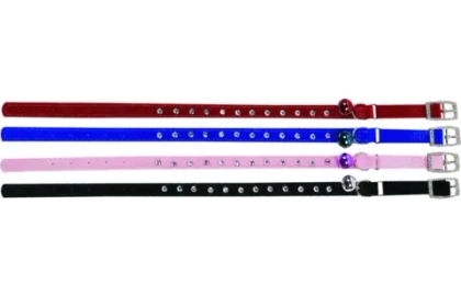 FLAMINGO Ошейник для кошек нейлоновый DIAMOND 10 мм, 22-28 см