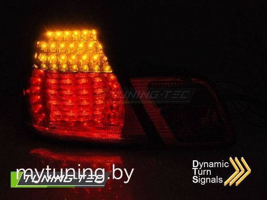 Задние фонари для BMW 3 E46 Coupe (99-03) LED динамические темные