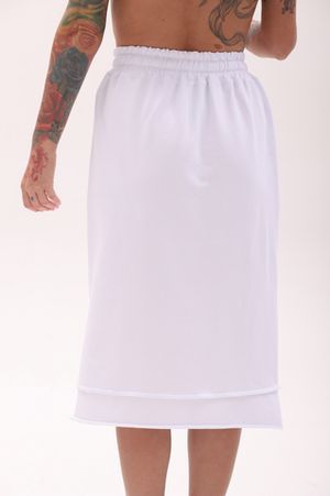 Юбка с карманами базовая