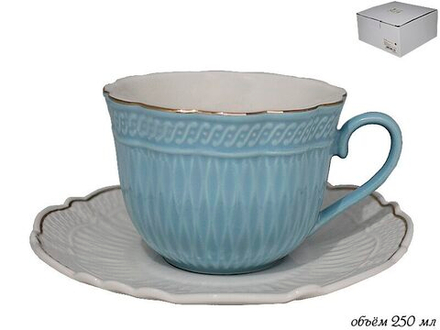 Lenardi 133-186 Чашка с блюдцем 250 мл в под.уп.(х36)